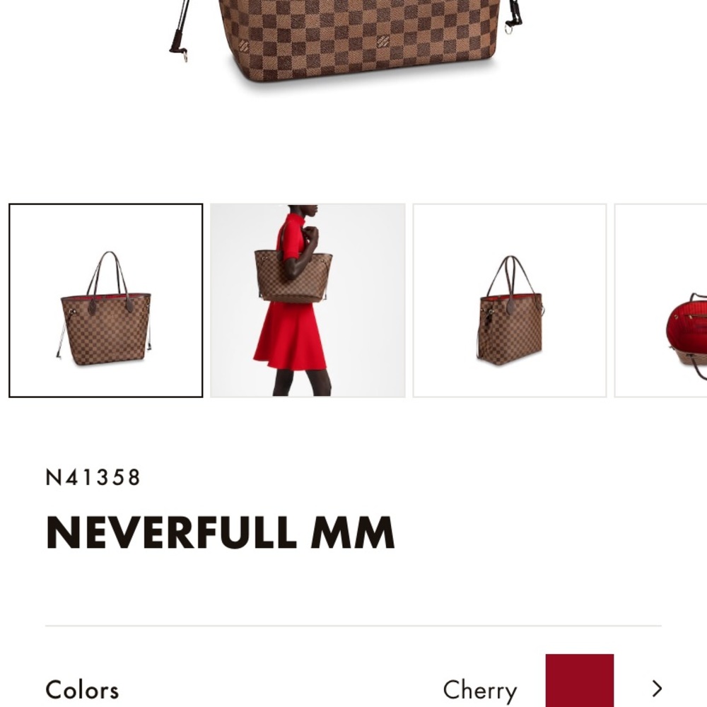 Louis Vuitton Neverfull MM bag